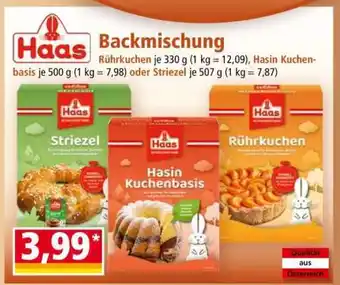 Norma Haas Backmischung Angebot