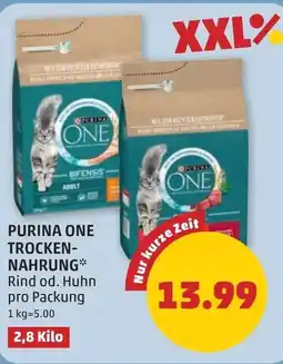 PENNY Purina one trocken- nahrung Angebot