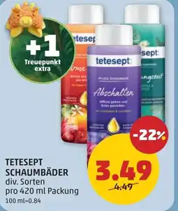 PENNY Tetesept schaumbäder Angebot
