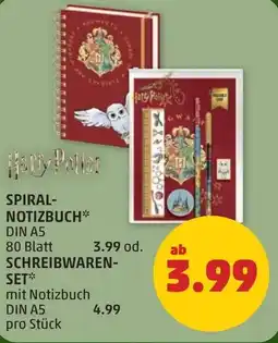 PENNY Spiral- notizbuch od schreibwaren- set Angebot