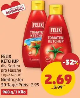 PENNY Felix ketchup Angebot