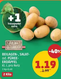 PENNY Beilagen-, salat- od. püree- erdäpfel Angebot