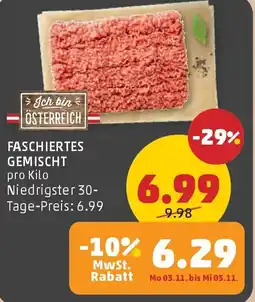 PENNY Faschiertes gemischt Angebot
