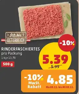 PENNY Rinder faschiertes Angebot