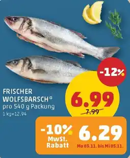 PENNY Frischer wolfsbarsch Angebot
