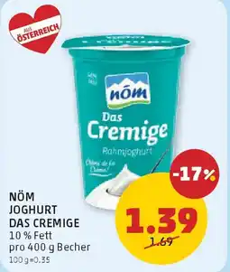 PENNY Nöm joghurt das cremige Angebot