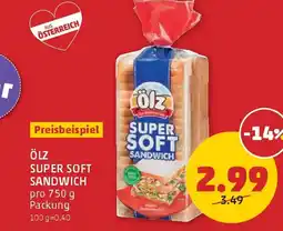 PENNY Ölz super soft sandwich Angebot