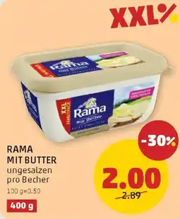 PENNY Rama mit butter Angebot