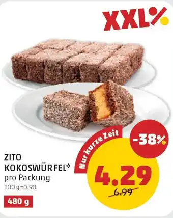PENNY Zito kokoswürfel Angebot