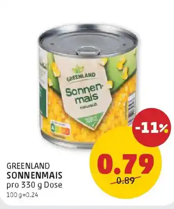 PENNY Greenland sonnenmais Angebot
