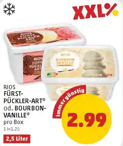 PENNY Rios fürst- pückler-art** od. bourbon- vanille Angebot