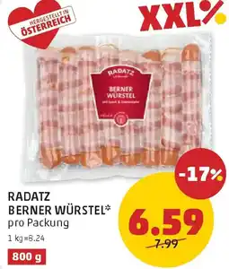 PENNY RADATZ BERNER WÜRSTEL Angebot