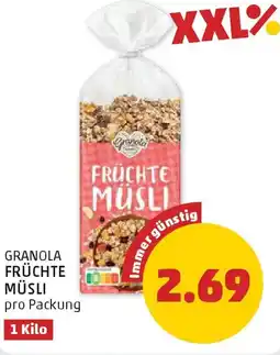 PENNY Granola früchte müsli Angebot