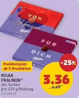 PENNY Milka pralinen Angebot