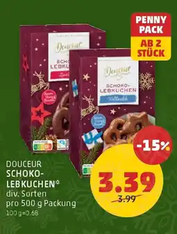 PENNY Douceur schoko- lebkuchen Angebot