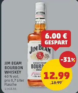 PENNY Jim beam bourbon whiskey Angebot