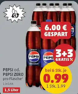 PENNY Pepsi od. pepsi zero Angebot