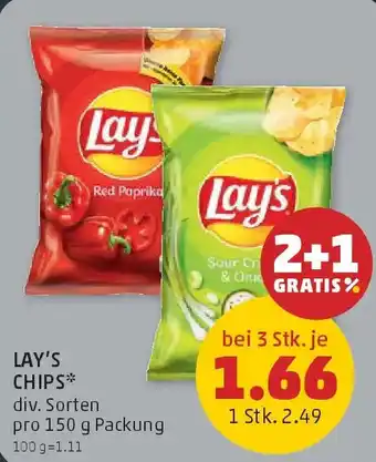 PENNY Lay's chips Angebot