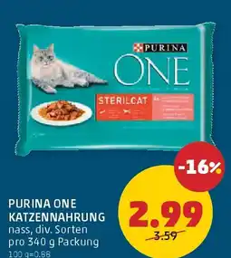 PENNY Purina one katzennahrung Angebot