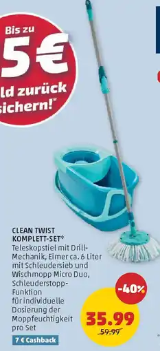 PENNY Clean twist komplett-set Angebot