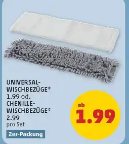 PENNY Universal- wischbezüge od. chenille- wischbezüge Angebot