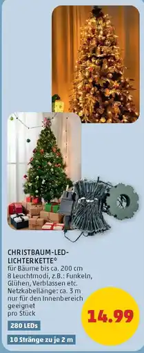PENNY Christbaum-led- lichterkette Angebot
