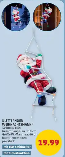 PENNY Kletternder weihnachtsmann Angebot