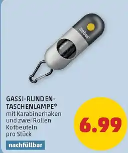 PENNY Gassi-runden- taschen lampe Angebot