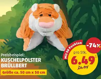 PENNY Preisbeispiel: kuschelpolster brüllbert Angebot
