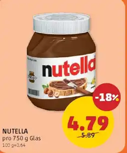 PENNY Nutella Angebot