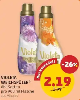 PENNY Violeta weichspüler Angebot