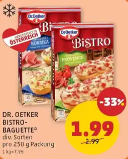 PENNY Dr. oetker bistro- baguette Angebot
