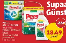 PENNY PERSIL GEL od. PULVER Angebot