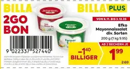 Billa Efko Mayonnaissalat Angebot
