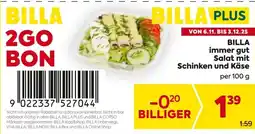 Billa Billa immer gut salat mit schinken und käse Angebot