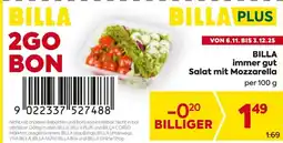 Billa Billa immer gut salat mit mozzarella Angebot