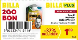 Billa Mucki protein eistee pfirsich Angebot