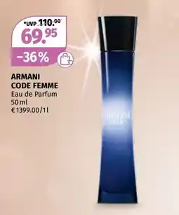 Müller Armani code femme Angebot