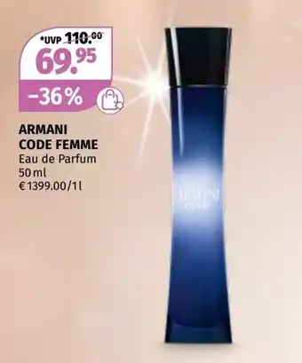 Armani code femme