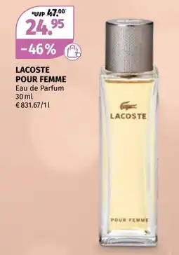Müller Lacoste pour femme Angebot