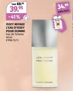 Müller Issey miyake l'eau d'issey pour homme Angebot