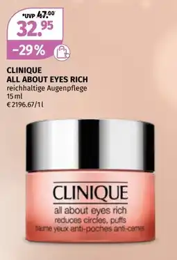 Müller Clinique all about eyes rich Angebot