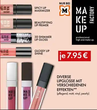 Müller Make up Factory Angebot