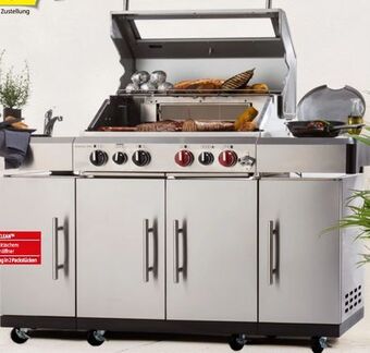 Hofer Outdoorküche Kansas Pro 4 SIK Profi Turbo II Angebot