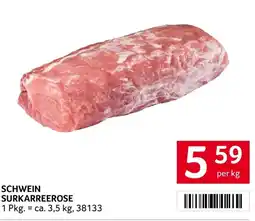 Transgourmet Schwein surkarreerose Angebot