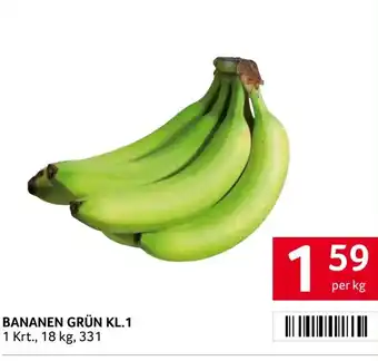 Bananen grün
