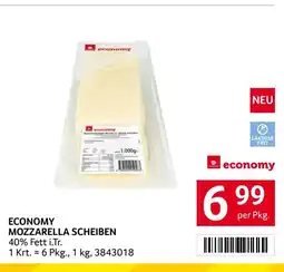 Transgourmet Economy mozzarella scheiben Angebot