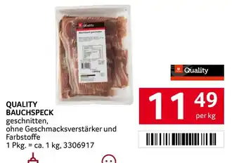 Transgourmet Quality bauchspeck Angebot