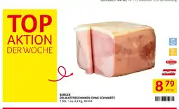 Transgourmet Berger delikatessschinken ohne schwarte Angebot