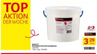 Transgourmet Quality österreichischer sauerrahm Angebot